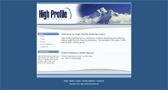 Desktop Screenshot of highprofile.com